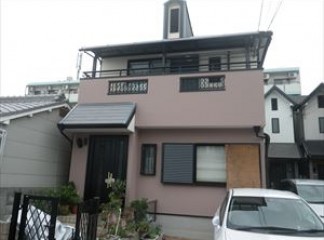 神戸市垂水区　U様邸　外壁塗装・屋根塗装工事サムネイル