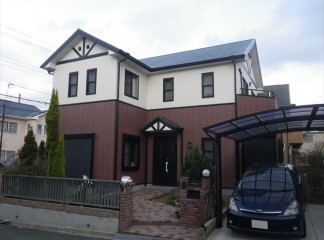神戸市西区　T様邸　外壁塗装・屋根塗装工事　サムネイル