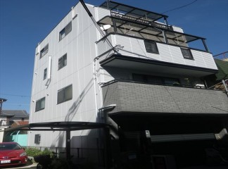神戸市須磨区　S様邸　外壁塗装・屋上防水工事サムネイル