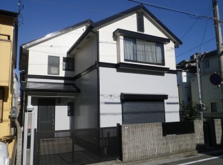 神戸市長田区　H様邸　外壁塗装・屋根塗装工事サムネイル