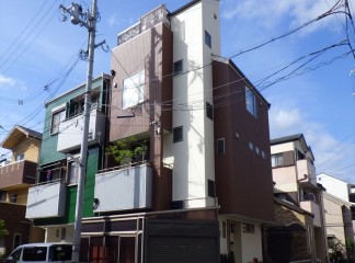 神戸市長田区　Ｓ様邸　外壁塗装工事サムネイル