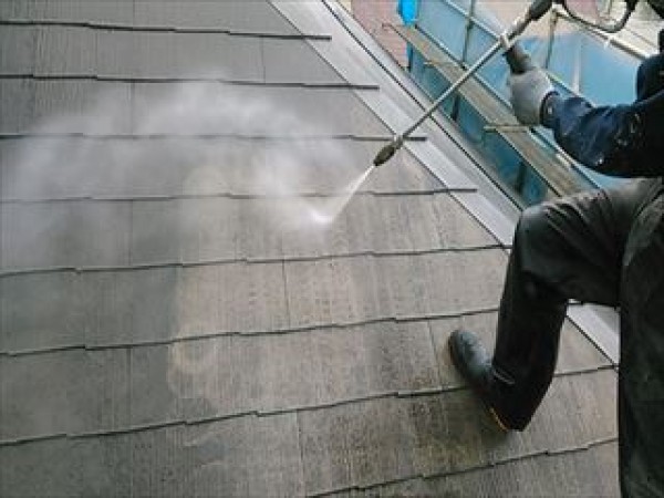 神戸市北区　O様邸　外壁屋根の高圧洗浄と各所のケレンサムネイル