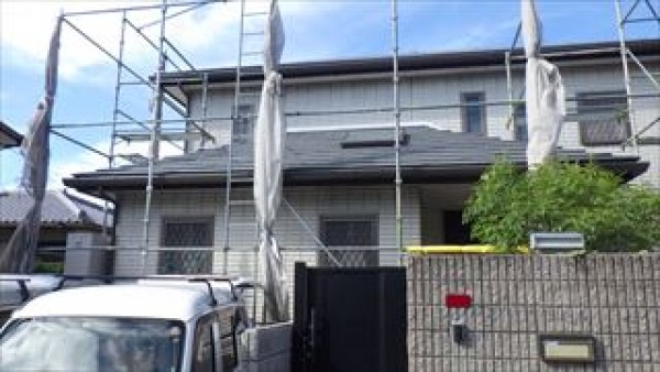 神戸市垂水区　Y様邸　外壁塗装工事　下地補修工事・ALC目地の撤去サムネイル