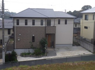 神戸市垂水区　A様邸　外壁塗装・屋根塗装工事サムネイル