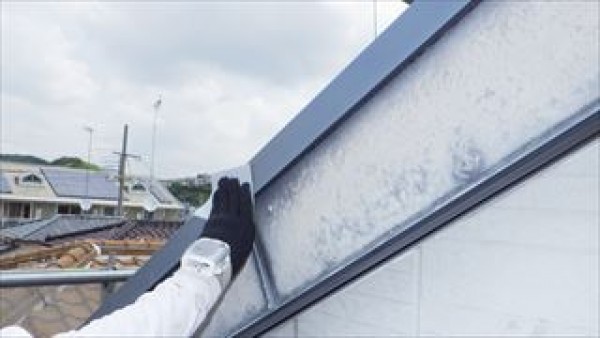 神戸市垂水区　T様邸　外壁屋根塗装工事　外壁と屋根の高圧洗浄サムネイル
