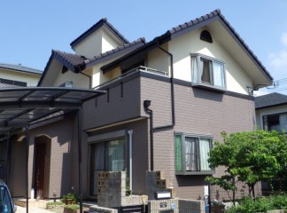 神戸市垂水区　Ｔ様邸　外壁塗装・屋根塗装工事サムネイル