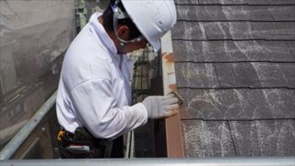 神戸市垂水区　H様邸　外壁塗装屋根塗装工事　外壁と屋根の高圧洗浄サムネイル