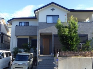 神戸市垂水区　NK様邸　外壁塗装屋根塗装工事サムネイル