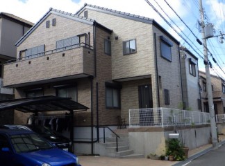 神戸市垂水区　YK様邸　外壁塗装屋根塗装工事サムネイル