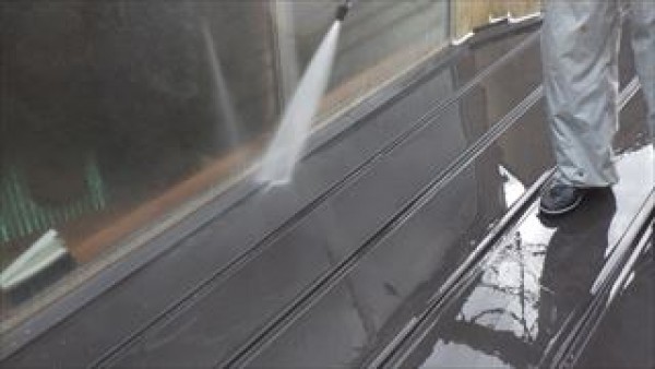 神戸市東灘区　IM様邸　外壁ガイナ塗装　高圧洗浄ほかサムネイル