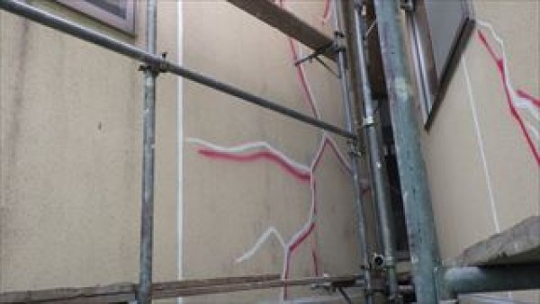 神戸市東灘区　IM様邸　外壁ガイナ塗装　薬剤洗浄サムネイル