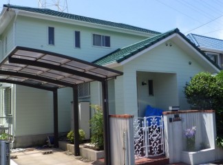 モニエル瓦を門下塗装での最上級の仕様で塗り替えました　神戸市垂水区ST様邸外壁屋根塗装工事サムネイル