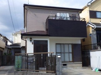 ベースの色は少し濃いめで後は任せると言われ　神戸市垂水区NI様邸外壁屋根塗装工事サムネイル