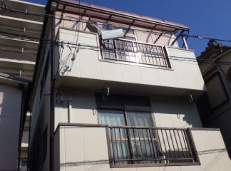 神戸市垂水区　ALC3階建て住宅の塗り替えサムネイル