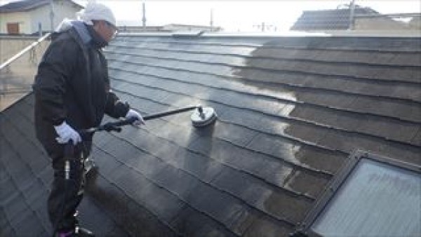 屋根の塗り替え　薄型スレート瓦カラーベストサムネイル
