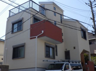 神戸市垂水区　M様邸塗装工事サムネイル