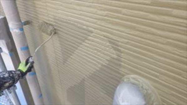 淡色サイディング部分の塗り替え　神戸市垂水区N様邸サムネイル