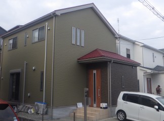神戸市垂水区Ｎ様邸塗装工事　アスファルトシングルルーフィングの塗り替えサムネイル