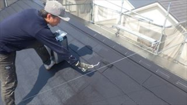 神戸市垂水区Ａ様邸　屋根のカラーベストの塗り替えサムネイル