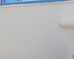 リシン吹きモルタル外壁軒の塗り替え　神戸市西区H様邸塗装工事サムネイル
