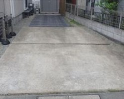 神戸市西区M様邸　塗装工事　足場組みと高圧洗浄サムネイル